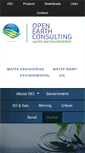 Mobile Screenshot of openearthconsulting.com